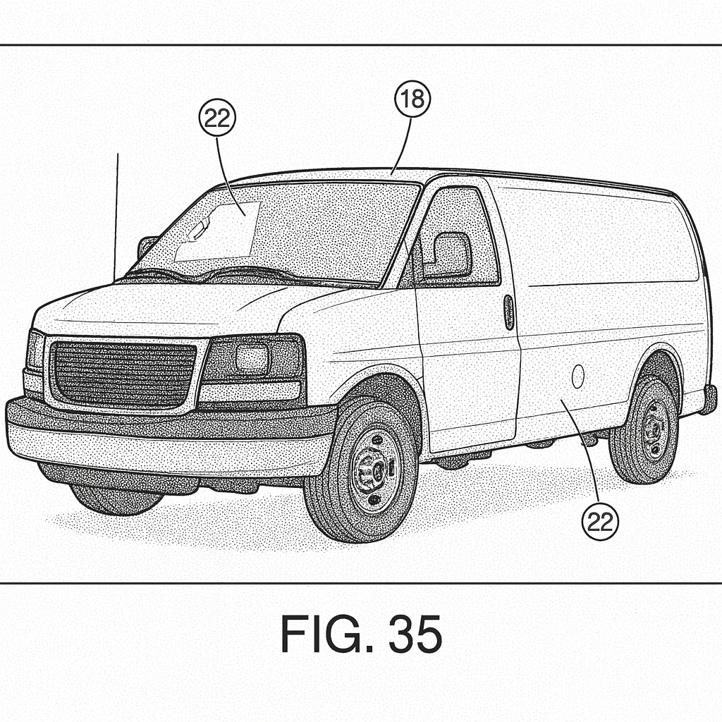 2020 GMC Savana Sketch